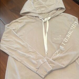 Youth Boys Properly Tied Gray Hoodie